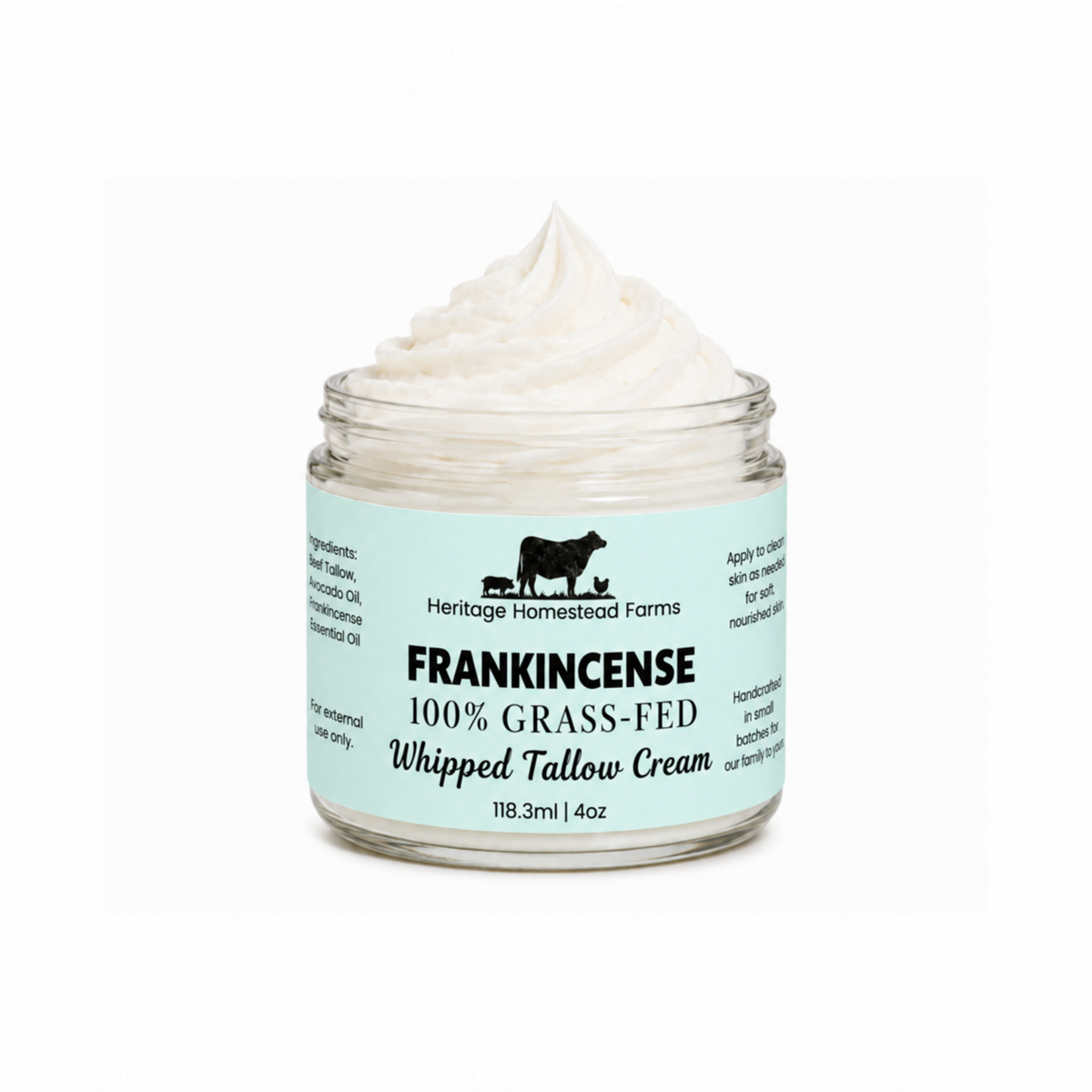100% Grass Fed Whipped Tallow Creams
