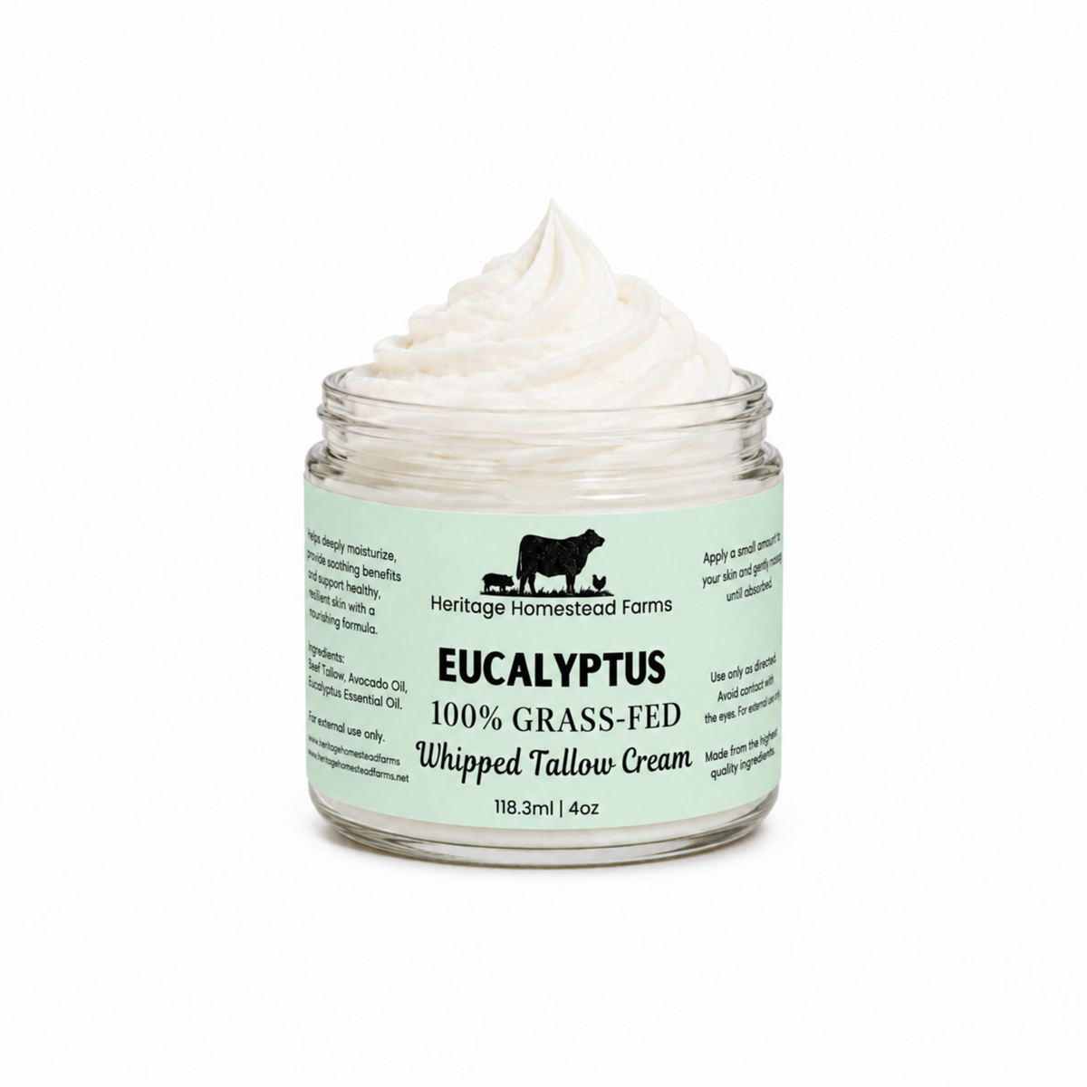 Eucalyptus Whipped Tallow Cream