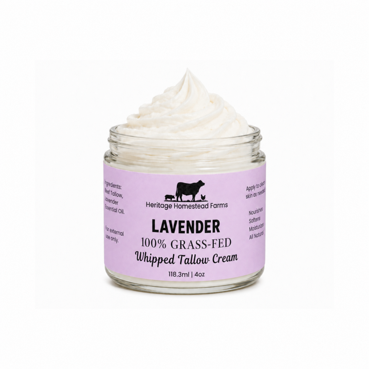Lavender Whipped Tallow Cream